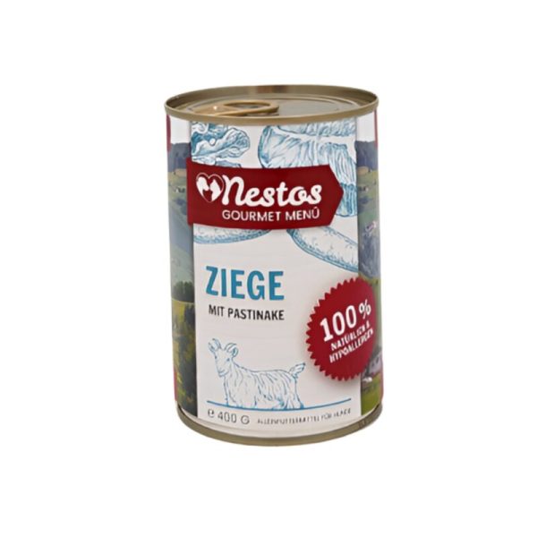 Nestos Gourmet Menü Ziege mit Pastinake