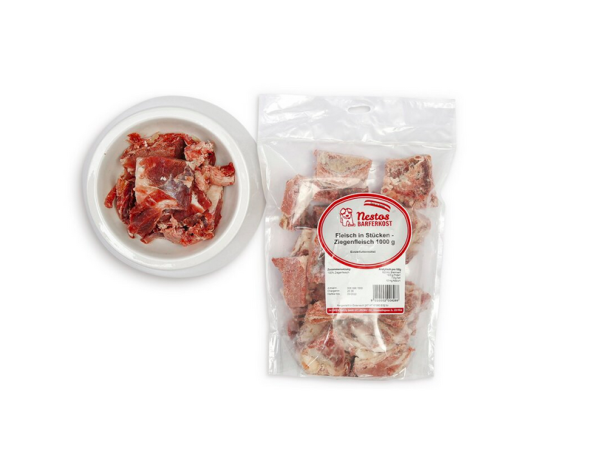 Nestos Fleisch in Stücken - Ziegenfleisch