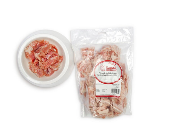 Nestos Fleisch in Stücken - Kaninchenfleisch
