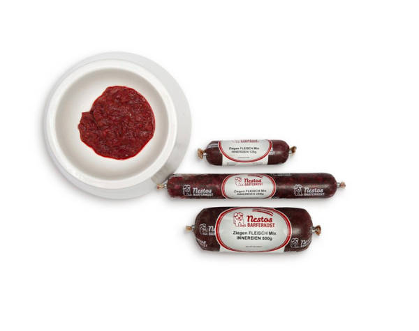 Nestos Ziegen FLEISCH-Mix INNEREIEN