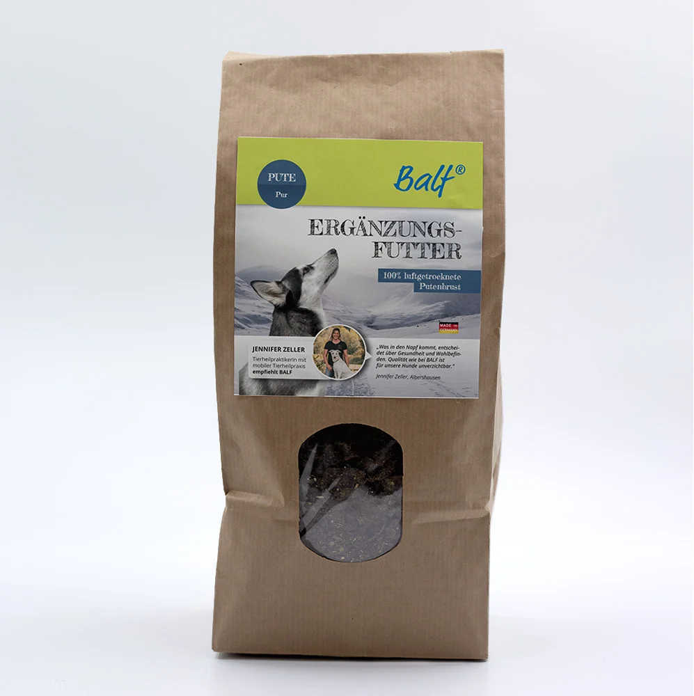 Balf Trockenfleisch Pute PUR 1 Balf Trockenfleisch Pute PUR